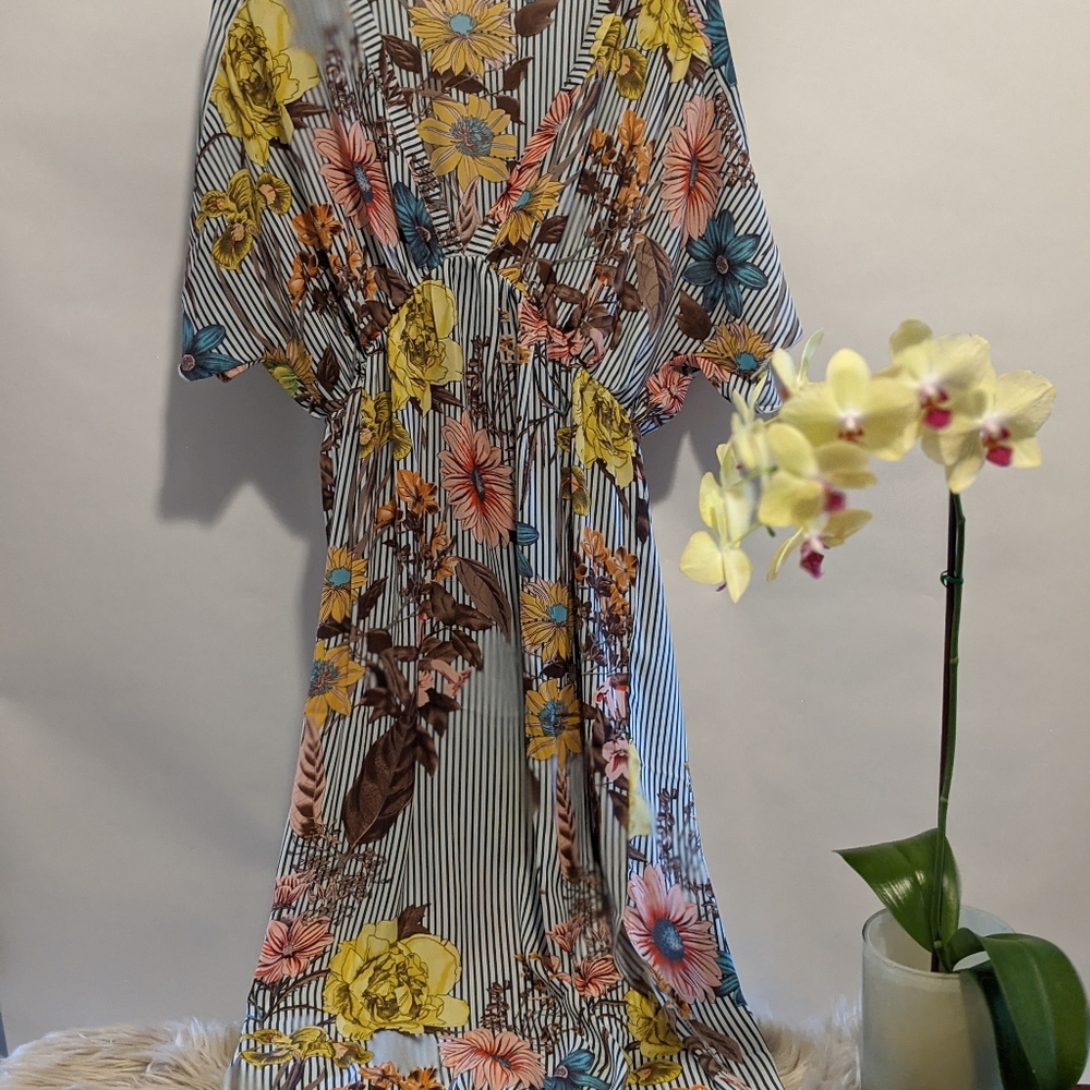 Sheer boho dress